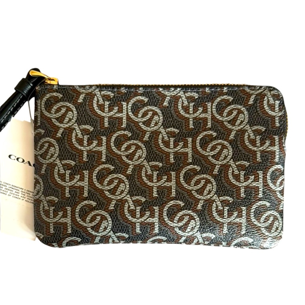 COACH SIGNATURE MONOGRAM WRISTLET